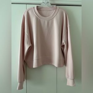 Lululemon perfectly oversized crop crew